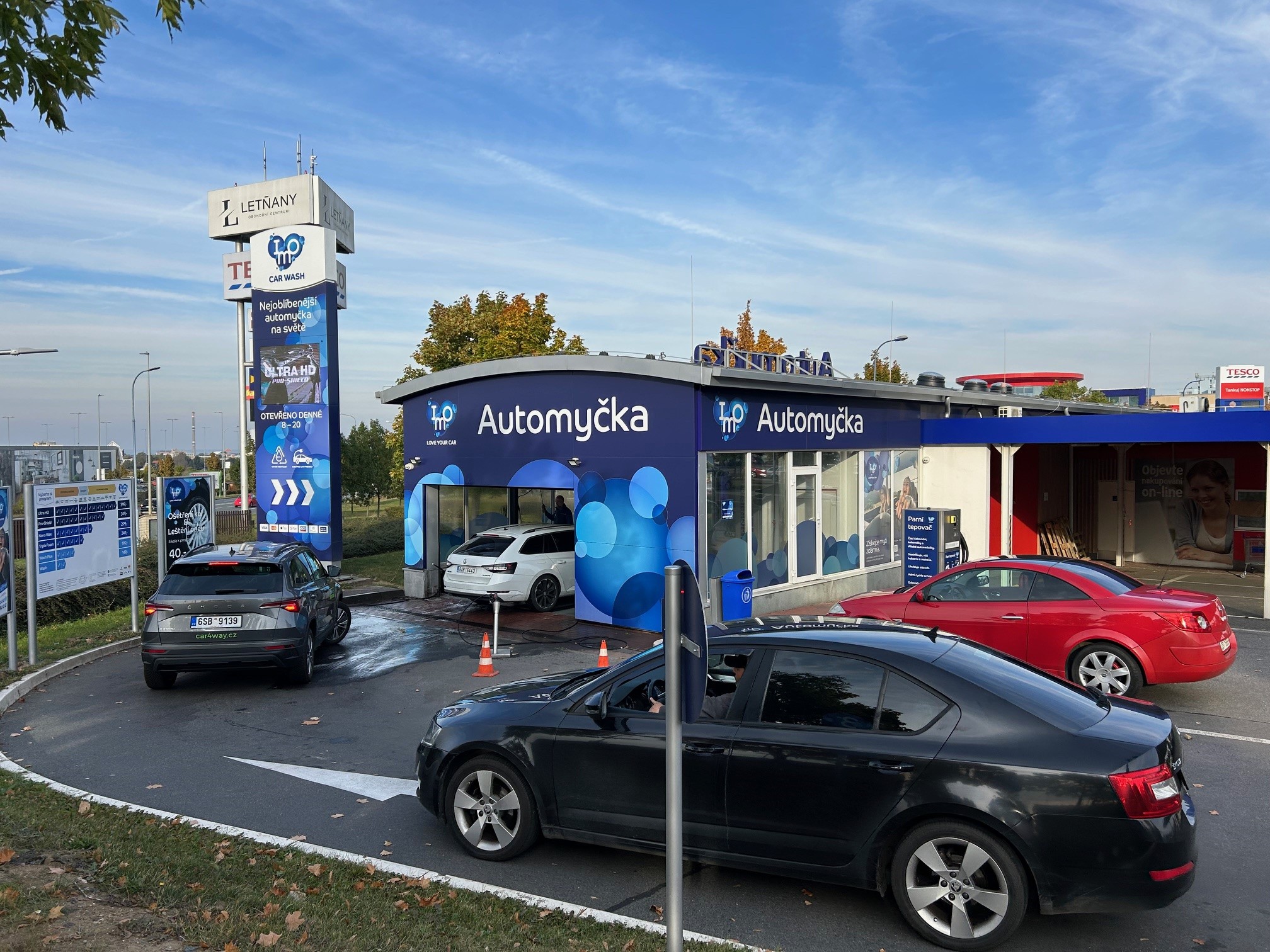 Automyčka IMO Praha Letňany